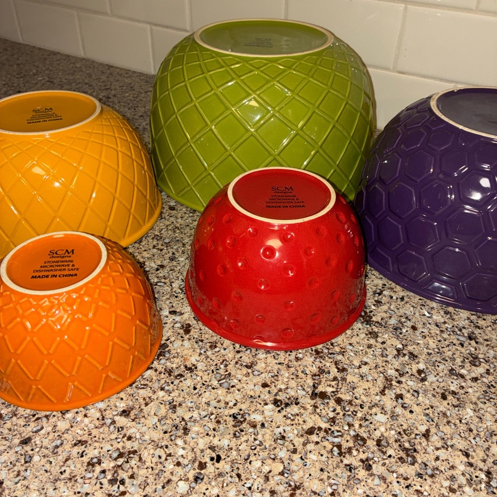 SCM Designs nesting bowls - cleaning for Spring. - Picture 9 of 12